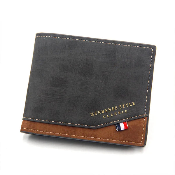 Free Name Engraving Men Wallets Slim Coin Pocket