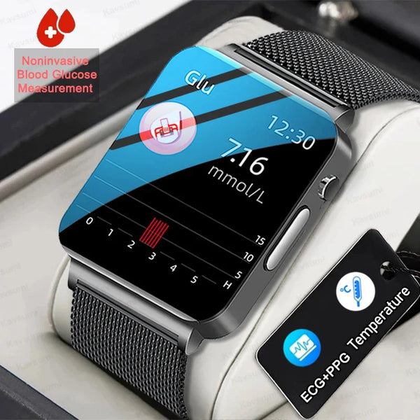 2025 New Blood Sugar Smart Watch Men